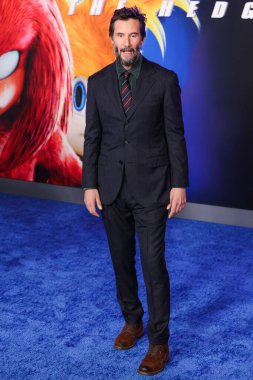 Keanu Reeves, 16 Aralık 2024 'te Hollywood, Los Angeles, Kaliforniya, ABD' deki TCL Çin Tiyatrosu IMAX 'te düzenlenen Paramount Pictures' ın Sonic The Hedgehog 3 'ün Los Angeles galasına geldi.. 