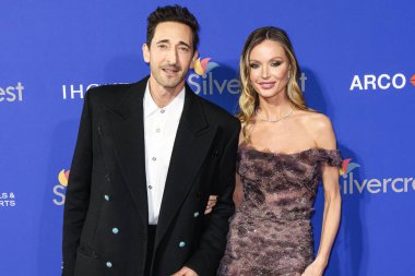 Adrien Brody ve Georgina Chapman, 3 Ocak 2025 'te Palm Springs Kongre Merkezi' nde düzenlenen 36. Palm Springs Uluslararası Film Festivali Ödülleri 'ne geldiler..