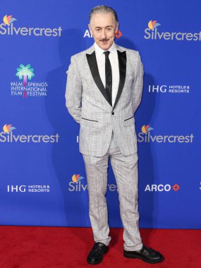 Alan Cumming arrives at the 36th Annual Palm Springs International Film Festival Film Awards 2025 held at the Palm Springs Convention Center on January 3, 2025 in Palm Springs, Riverside County, California, United States. clipart