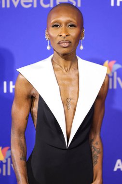 Cynthia Erivo, 3 Ocak 2025 'te Palm Springs Kongre Merkezi' nde düzenlenen 36. Palm Springs Uluslararası Film Festivali Ödülleri 'ne geldi..