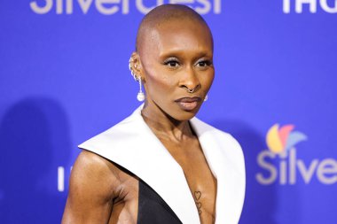 Cynthia Erivo, 3 Ocak 2025 'te Palm Springs Kongre Merkezi' nde düzenlenen 36. Palm Springs Uluslararası Film Festivali Ödülleri 'ne geldi..