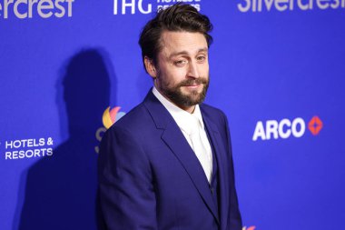 Kieran Culkin, 3 Ocak 2025 'te Palm Springs Kongre Merkezi' nde düzenlenen 36. Palm Springs Uluslararası Film Festivali Ödülleri 'ne geldi..