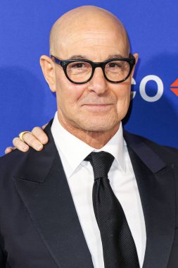 Stanley Tucci, Palm Springs Uluslararası Film Festivali 'nin 36. Geleneksel Film Ödülleri' ne 3 Ocak 2025 'te Palm Springs Kongre Merkezi' nde ulaştı..