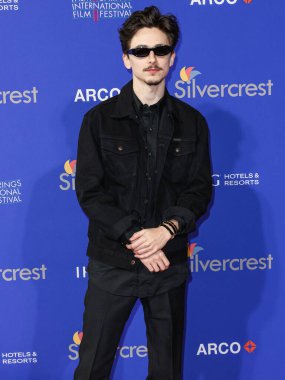 Timothee Chalamet, 3 Ocak 2025 'te Palm Springs Kongre Merkezi' nde düzenlenen 36. Palm Springs Uluslararası Film Festivali Ödülleri 'ne geldi..