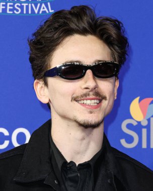 Timothee Chalamet, 3 Ocak 2025 'te Palm Springs Kongre Merkezi' nde düzenlenen 36. Palm Springs Uluslararası Film Festivali Ödülleri 'ne geldi..