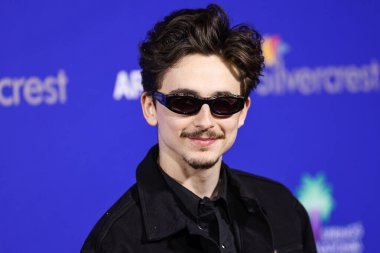 Timothee Chalamet, 3 Ocak 2025 'te Palm Springs Kongre Merkezi' nde düzenlenen 36. Palm Springs Uluslararası Film Festivali Ödülleri 'ne geldi..