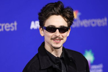 Timothee Chalamet, 3 Ocak 2025 'te Palm Springs Kongre Merkezi' nde düzenlenen 36. Palm Springs Uluslararası Film Festivali Ödülleri 'ne geldi..