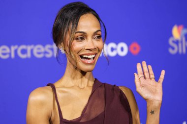 Zoe Saldana, Palm Springs Uluslararası Film Festivali Ödülleri 'ne 3 Ocak 2025' te Palm Springs Kongre Merkezi 'nde düzenlenen 36..