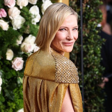 Cate Blanchett, Beverly Hilton Oteli 'nde 5 Ocak 2025' te düzenlenen 82. Yıllık Altın Küre Ödülleri 'ne geliyor.. 