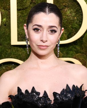 Cristin Milioti, Beverly Hilton Oteli 'nde 5 Ocak 2025' te düzenlenen 82. Yıllık Altın Küre Ödülleri 'ne geldi.. 