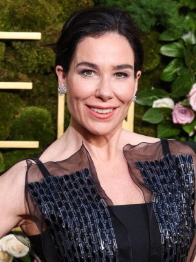 Halina Reijn, Beverly Hilton Otel 'de 5 Ocak 2025' te düzenlenen 82. Yıllık Altın Küre Ödülleri 'ne geliyor..