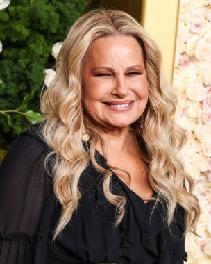 Jennifer Coolidge, 5 Ocak 2025 'te Beverly Hilton Oteli' nde düzenlenen 82. Altın Küre Ödülleri 'ne geliyor..