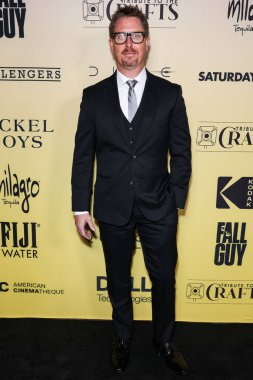 Chris O 'Hara, 24 Ocak 2025' te Hollywood 'da Hollywood, Los Angeles, Kaliforniya, ABD' de düzenlenen Amerikan Sineması 'nın El Sanatlarına Dördüncü Yıllık Övgüsü' ne geliyor.. 