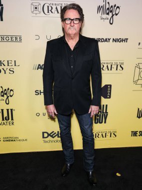 John Papsidera, 24 Ocak 2025 'te Hollywood' da Hollywood, Los Angeles, Kaliforniya, ABD 'de düzenlenen Amerikan Sineması' nın El Sanatlarına Dördüncü Yıllık Övgüsü 'ne geldi.. 