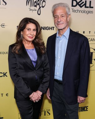 Paula Wagner ve kocası Rick Nicita, 24 Ocak 2025 'te Hollywood, Los Angeles, Kaliforniya, ABD' deki Mısırlı Tiyatrosu 'nda düzenlenen American Cinematheque' in El Sanatlarına Dördüncü Yıllık Övgüsü 'ne geldiler..