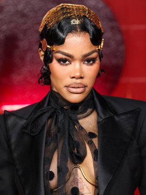 Teyana Taylor, 1 Şubat 2025 'te Hollywood, Los Angeles, Kaliforniya, ABD' deki Paramount Pictures Stüdyoları 'nda düzenlenen 4.. 