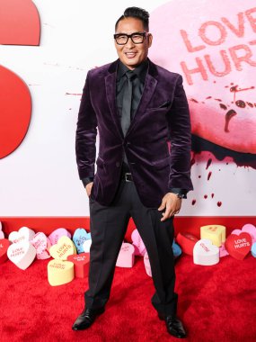 Jonathan Eusebio, 3 Şubat 2025 'te Hollywood, Los Angeles, Kaliforniya, ABD' deki TCL Çin Tiyatrosu IMAX 'te düzenlenen Universal Pictures' Love Hurts 'ın Los Angeles galasına geldi..