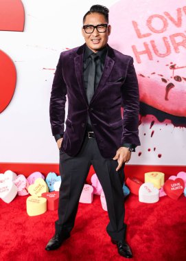 Jonathan Eusebio, 3 Şubat 2025 'te Hollywood, Los Angeles, Kaliforniya, ABD' deki TCL Çin Tiyatrosu IMAX 'te düzenlenen Universal Pictures' Love Hurts 'ın Los Angeles galasına geldi..