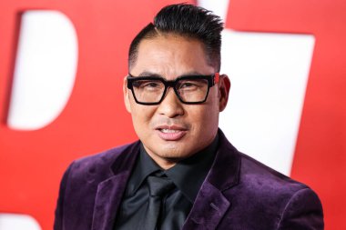 Jonathan Eusebio, 3 Şubat 2025 'te Hollywood, Los Angeles, Kaliforniya, ABD' deki TCL Çin Tiyatrosu IMAX 'te düzenlenen Universal Pictures' Love Hurts 'ın Los Angeles galasına geldi.. 