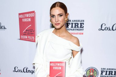 Ashlee Simpson Ross arrives at Los Angeles Magazine Presents: Book Launch Party For 'Hollywood Virgin' to Benefit the Los Angeles Fire Department Foundation held at Abbey Food and Bar on February 5, 2025 in West Hollywood, LA, California, USA. clipart