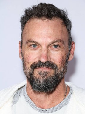 Brian Austin Green Los Angeles Magazine Sunar: 5 Şubat 2025 'te Abbey Food and Bar' da düzenlenen Los Angeles İtfaiye Teşkilatı yararına 'Hollywood Virgin' için Kitap Başlatma Partisi