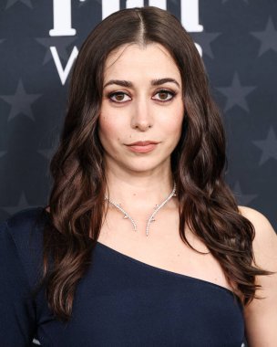 Cristin Milioti, 7 Şubat 2025 'te Santa Monica, Los Angeles, Kaliforniya' da düzenlenen Barker Hangarı 'nda düzenlenen 30. Yıllık Eleştirmenler Seçimi Ödülleri' ne geldi..