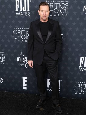 Celine giyen Ewan McGregor, 7 Şubat 2025 'te Santa Monica, Los Angeles, Kaliforniya, ABD' de düzenlenen The Barker Hangar 'da düzenlenen 30..