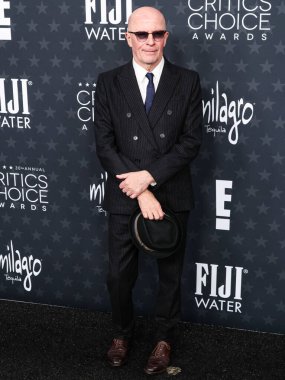 Jacques Audiard, 7 Şubat 2025 'te Santa Monica, Los Angeles, Kaliforniya' da düzenlenen The Barker Hangar 'da düzenlenen 30. Yıllık Eleştirmenler Seçimi Ödülleri' ne geliyor..
