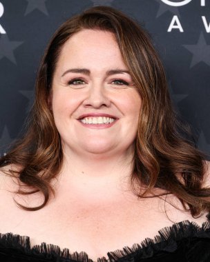 Jessica Gunning, 7 Şubat 2025 'te Santa Monica, Los Angeles, Kaliforniya' da düzenlenen Barker Hangarı 'nda düzenlenen 30. Yıllık Eleştirmenler Seçimi Ödülleri' ne geliyor..