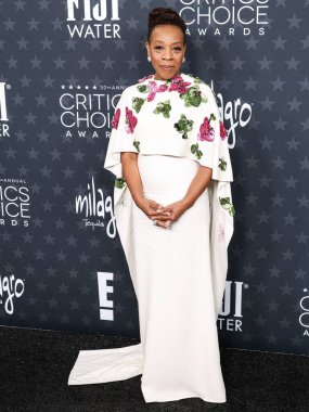 Oscar de la Renta 'yı giyen Marianne Jean-Baptiste, 7 Şubat 2025' te Santa Monica, Los Angeles, Kaliforniya, ABD 'de düzenlenen The Barker Hangar' da düzenlenen 30..