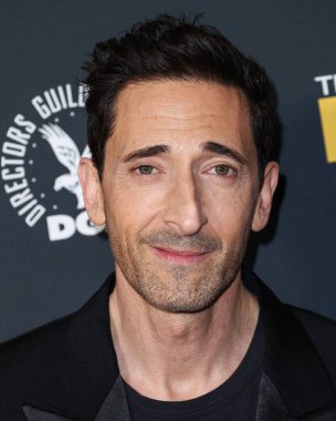 Dior 'u giyen Adrien Brody, 7 Şubat 2025' te Santa Monica, Los Angeles, Kaliforniya, ABD 'de düzenlenen Barker Hangar' da düzenlenen 30. Yıllık Eleştirmenler Seçimi Ödülleri 'ne geldi.. 