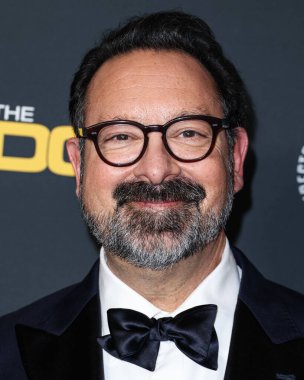 James Mangold arrives at the 77th Annual Directors Guild Of America Awards held at The Beverly Hilton Hotel on February 8, 2025 in Beverly Hills, Los Angeles, California, United States.  clipart