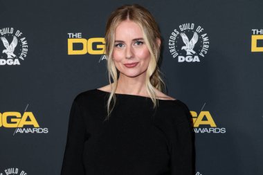 Justine Lupe, Beverly Hilton Oteli 'nde 8 Şubat 2025' te Beverly Hills, Los Angeles, Kaliforniya, ABD 'de düzenlenen 77.. 