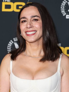 Lucia Aniello, Beverly Hilton Oteli 'nde 8 Şubat 2025' te düzenlenen 77. Geleneksel Amerikan Yönetmenler Birliği Ödülleri 'ne geldi..