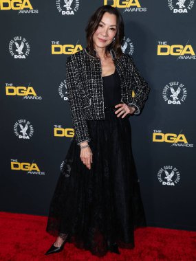 Michelle Yeoh, Beverly Hilton Oteli 'nde 8 Şubat 2025' te Beverly Hills, Los Angeles, Kaliforniya, ABD 'de düzenlenen 77..