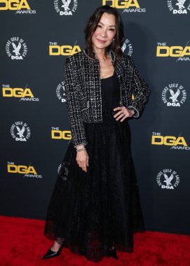 Michelle Yeoh, Beverly Hilton Oteli 'nde 8 Şubat 2025' te Beverly Hills, Los Angeles, Kaliforniya, ABD 'de düzenlenen 77..