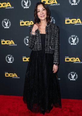 Michelle Yeoh, Beverly Hilton Oteli 'nde 8 Şubat 2025' te Beverly Hills, Los Angeles, Kaliforniya, ABD 'de düzenlenen 77..