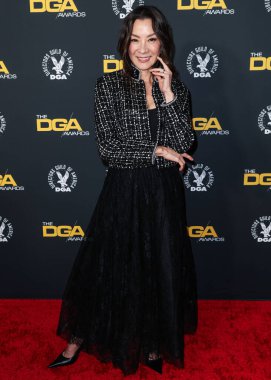 Michelle Yeoh, Beverly Hilton Oteli 'nde 8 Şubat 2025' te Beverly Hills, Los Angeles, Kaliforniya, ABD 'de düzenlenen 77..
