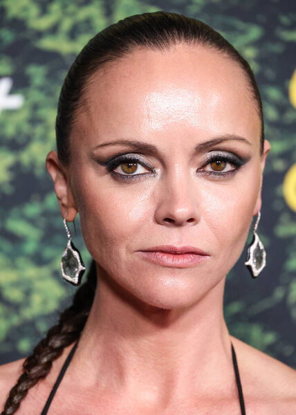 Christina Ricci arrives at the Global Premiere Of Paramount+ With Showtime Original Series' 'Yellowjackets' Season 3 held at the Directors Guild of America (DGA) Theater Complex on February 13, 2025 in Los Angeles, California, United States.