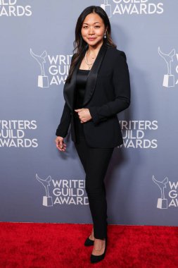 Adele Lim, 15 Şubat 2025 'te Beverly Hilton Oteli' nde düzenlenen 77. geleneksel Yazarlar Derneği Los Angeles Töreni 2025 'e geliyor..