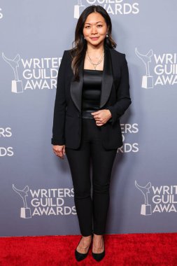 Adele Lim, 15 Şubat 2025 'te Beverly Hilton Oteli' nde düzenlenen 77. geleneksel Yazarlar Derneği Los Angeles Töreni 2025 'e geliyor..