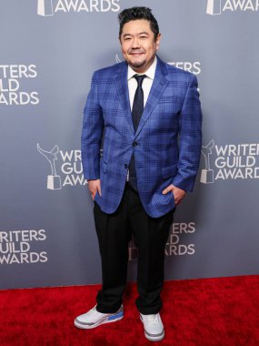 Eric Bauza, Beverly Hilton Oteli 'nde 15 Şubat 2025' te Beverly Hills, Los Angeles, Kaliforniya, ABD 'de düzenlenen 77. yıllık Yazarlar Derneği Ödül Töreni 2025' e geliyor..