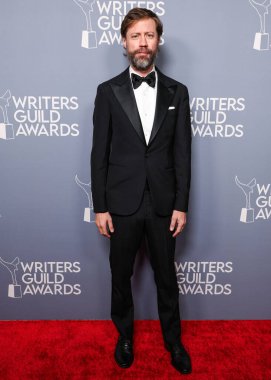 Graham Wagner, Beverly Hilton Oteli 'nde 15 Şubat 2025' te Beverly Hills, Los Angeles, Kaliforniya, ABD 'de düzenlenen 77. yıllık Yazarlar Derneği Los Angeles Seremonisi 2025' e geldi..