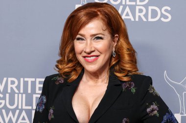 Lisa Ann Walter, Beverly Hilton Oteli 'nde 15 Şubat 2025' te Beverly Hills, Los Angeles, Kaliforniya, ABD 'de düzenlenen 77. yıllık Yazarlar Derneği Ödül Töreni' ne geliyor..