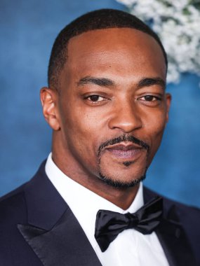 Anthony Mackie, 17 Şubat 2025 'te Beverly Hills' teki SLS Oteli 'nde düzenlenen 7. Geleneksel Amerikan Siyahi Film Festivali' ne (ABFF) geldi..
