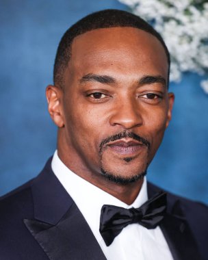 Anthony Mackie, 17 Şubat 2025 'te Beverly Hills' teki SLS Oteli 'nde düzenlenen 7. Geleneksel Amerikan Siyahi Film Festivali' ne (ABFF) geldi..