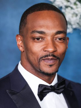 Anthony Mackie, 17 Şubat 2025 'te Beverly Hills' teki SLS Oteli 'nde düzenlenen 7. Geleneksel Amerikan Siyahi Film Festivali' ne (ABFF) geldi..