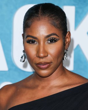 Diarra Kilpatrick, 17 Şubat 2025 tarihinde Los Angeles, Kaliforniya, ABD 'de bulunan Beverly Hills' teki SLS Hotel 'de düzenlenen 7. Geleneksel Amerikan Siyahi Film Festivali' ne (ABFF) geldi..