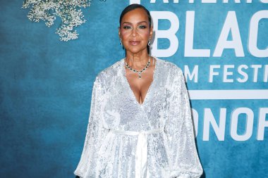 LisaRaye McCoy, 17 Şubat 2025 'te Beverly Hills' teki SLS Hotel, Lüks Koleksiyon Oteli 'nde düzenlenen 7. Geleneksel Amerikan Siyahi Film Festivali' ne (ABFF) geldi..