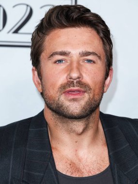 Brandon Sklenar, 19 Şubat 2025 'te Harmony Gold Theater' da düzenlenen Paramount + Series '1923' ün Los Angeles Prömiyeri 'ne geldi..